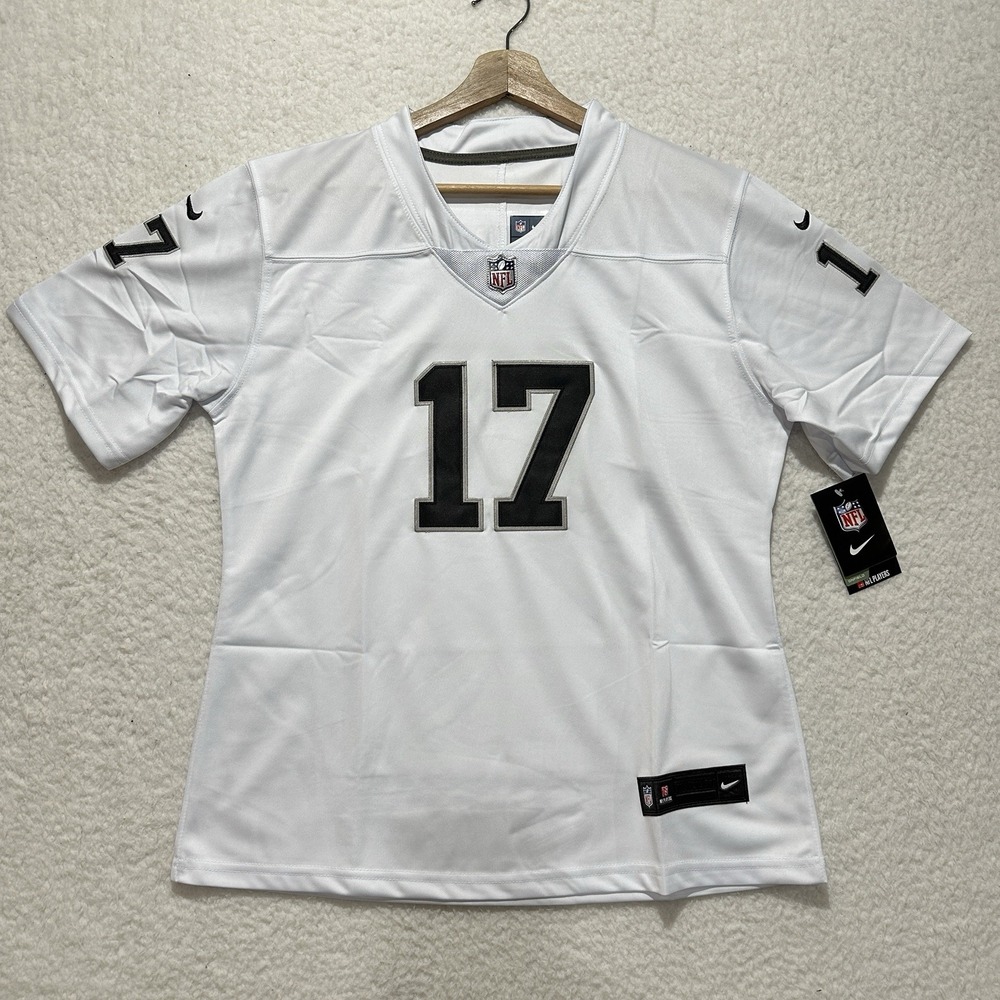 Davante Adams #17 Las Vegas Raiders Nike‎ Game White NFL Jersey Size Large NWT